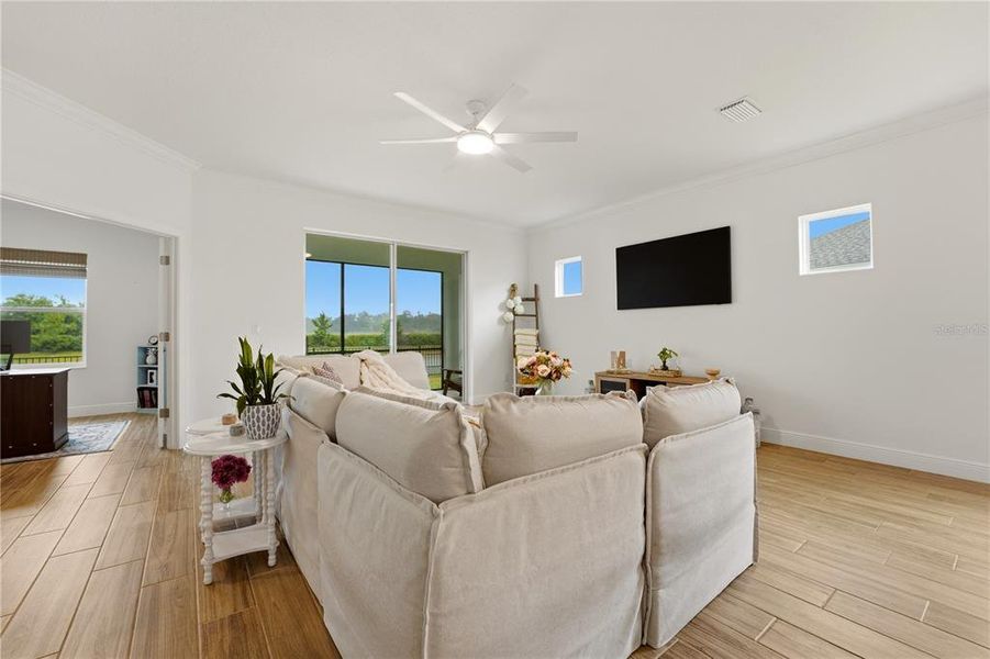 Furnished interior view inside a new home in , Parrish (Image 16).