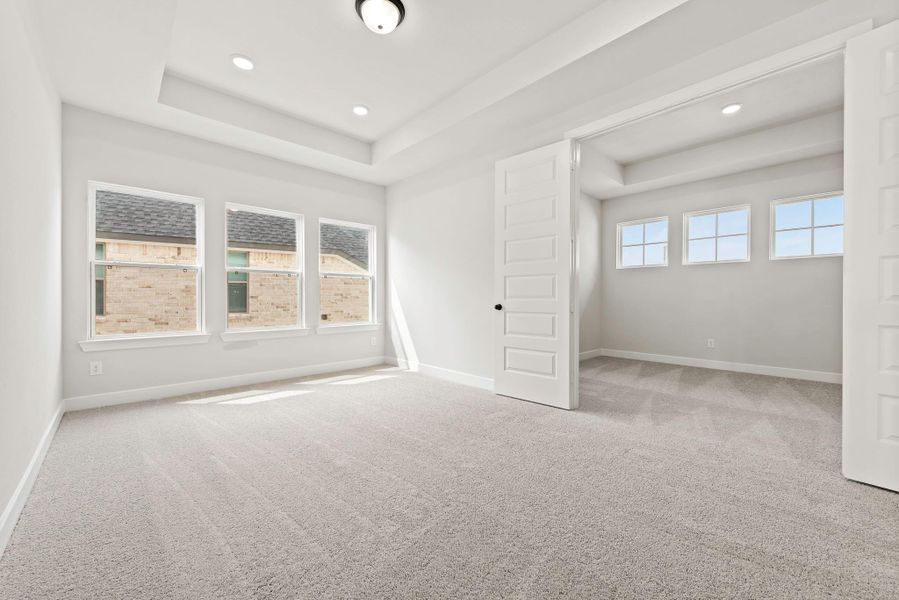 Spacious, unfurnished interior of a new home in Elyson - 60', Katy (Image 15). Spacious, unfurnished interior of a new home in Elyson - 60', Katy (Image 15).