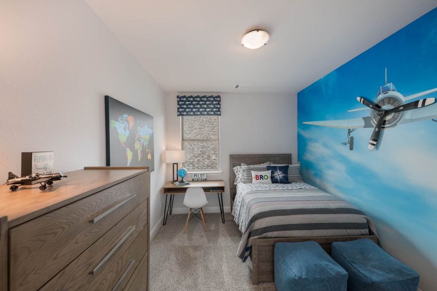 Furnished interior view inside a new home in Las Lomas, Forney (Image 26). Furnished interior view inside a new home in Las Lomas, Forney (Image 26).