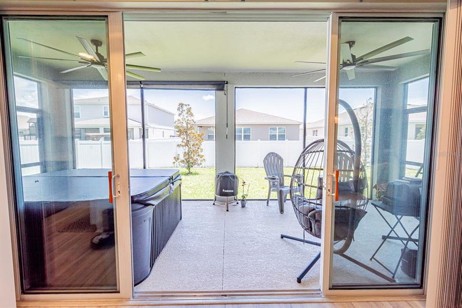 Furnished interior view inside a new home in Seasons at Lakeside Forest, Tavares (Image 8).