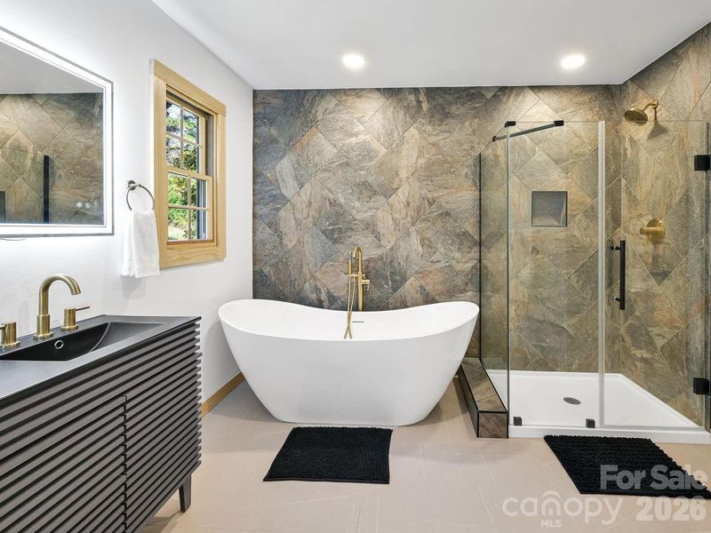 Furnished interior view inside a new home in , Canton (Image 13).