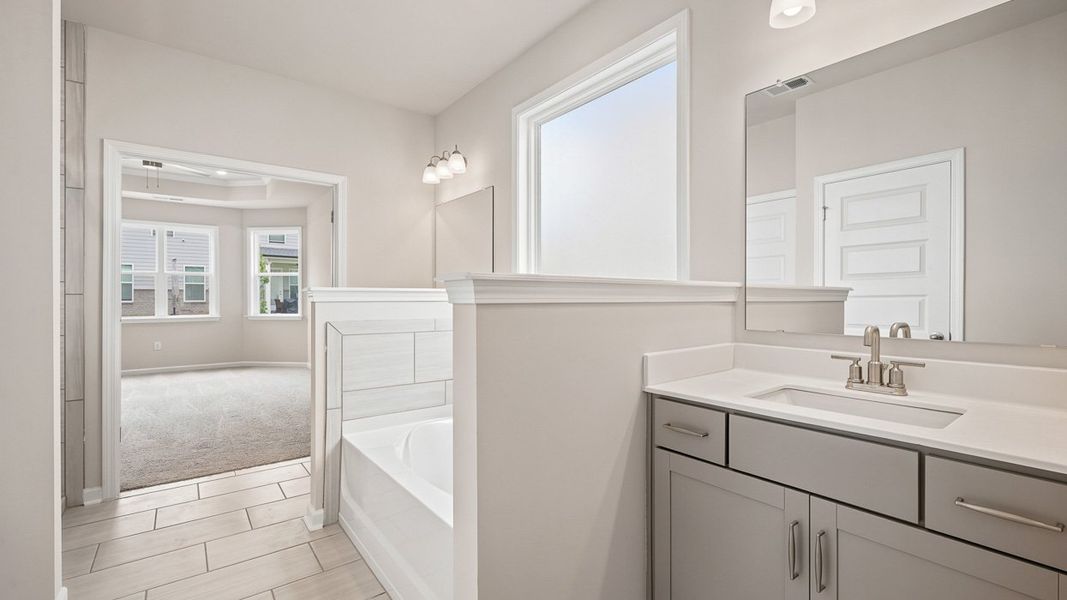 Furnished interior view inside a new home in Wildwood, Covington (Image 11).