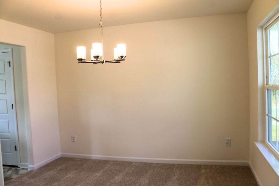 Spacious, unfurnished interior of a new home in The Wilcox, Greensboro (Image 19).