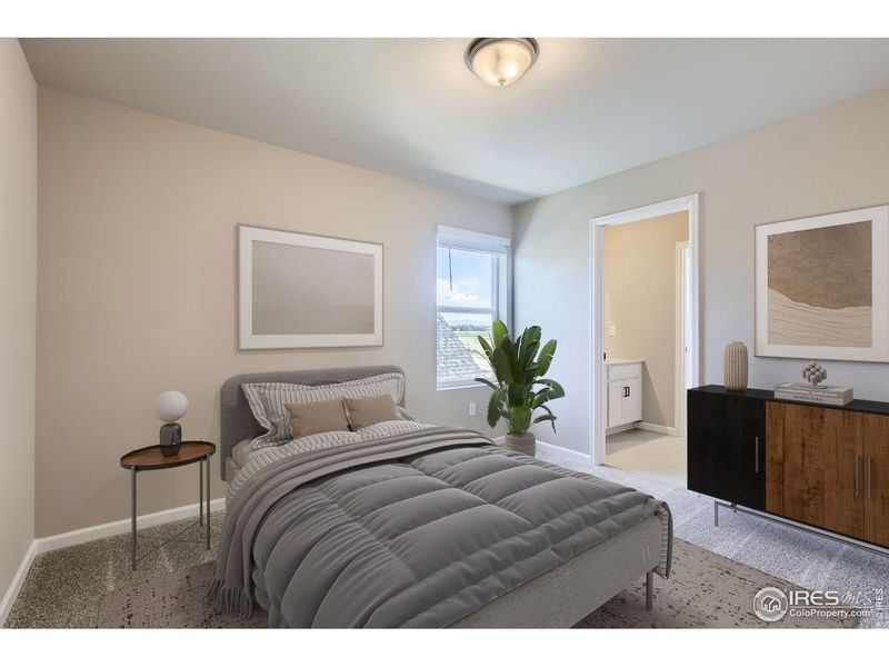 Furnished interior view inside a new home in Waterfield, Fort Collins (Image 17).