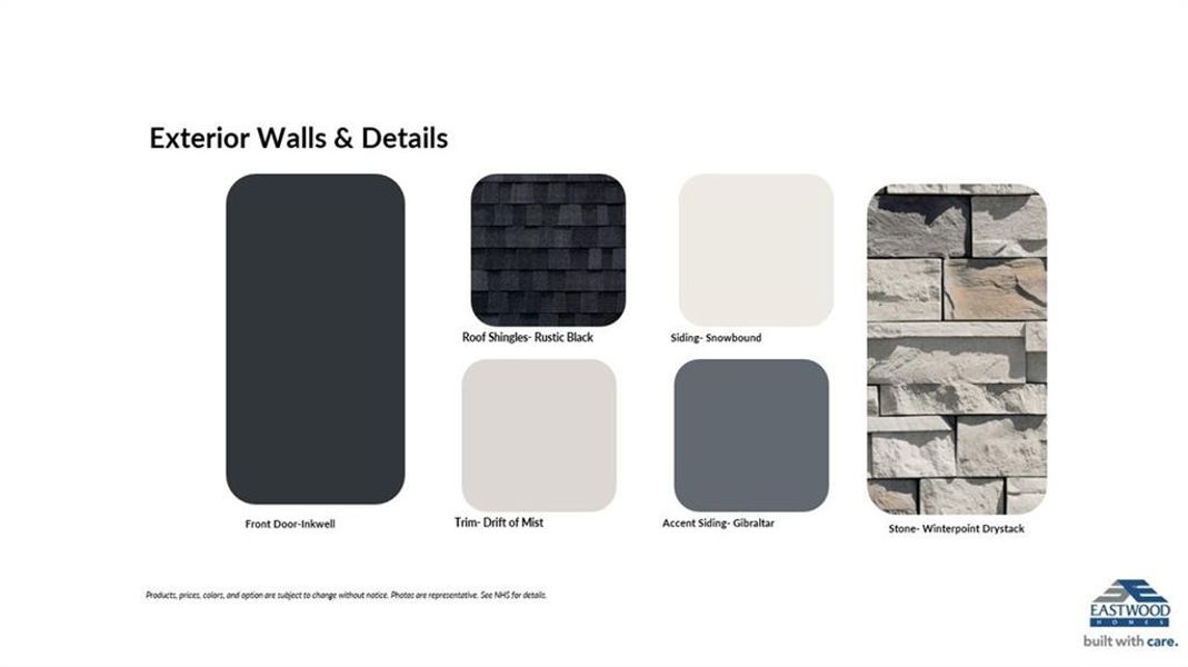 Sample of building materials used in homes in Marble Tree, Ball Ground (Image 46).