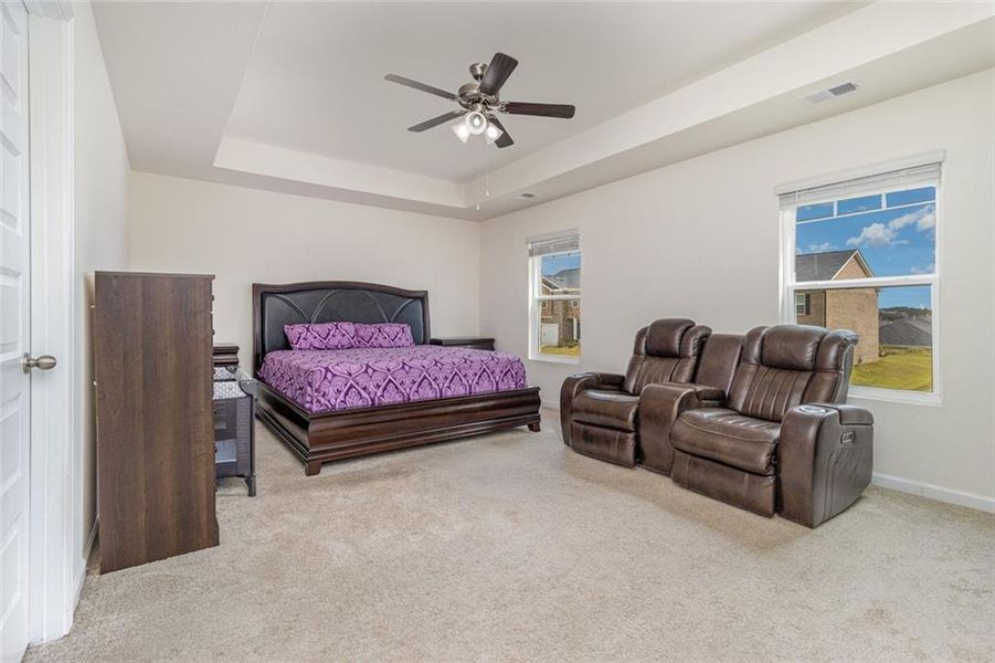 Furnished interior view inside a new home in Broder Farm, Stockbridge (Image 10).