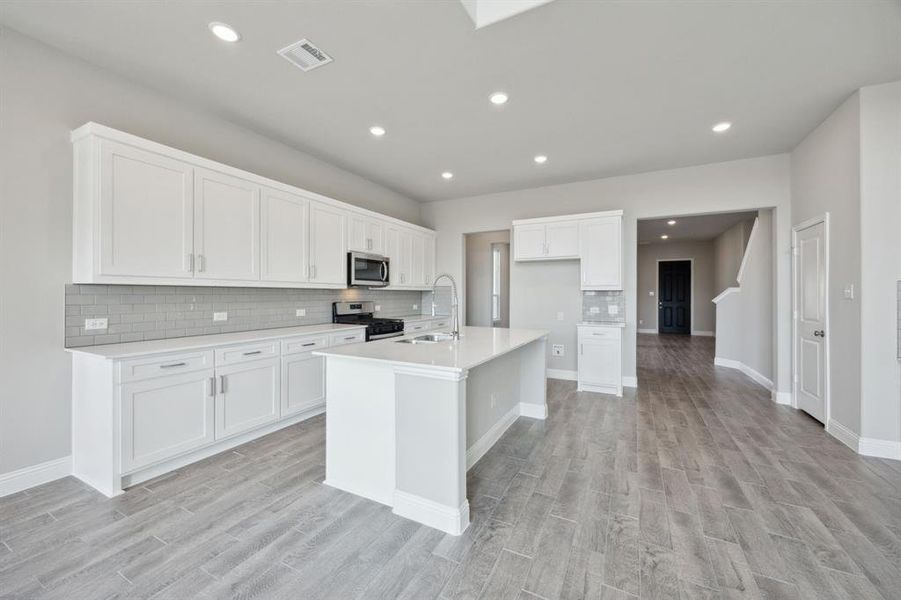 Furnished interior view inside a new home in Sicily, Princeton (Image 7).