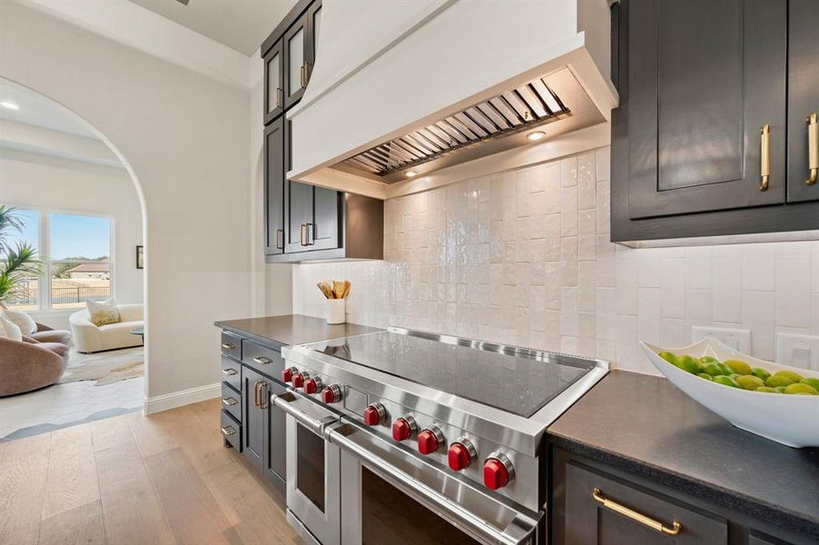 Furnished interior view inside a new home in , Pelican Bay (Image 28).