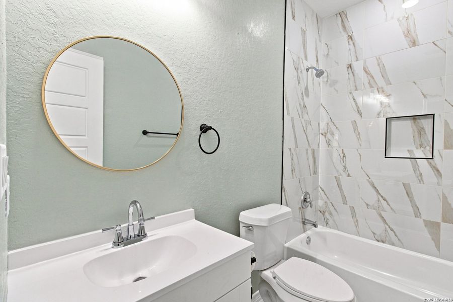 Furnished interior view inside a new home in , San Antonio (Image 6).