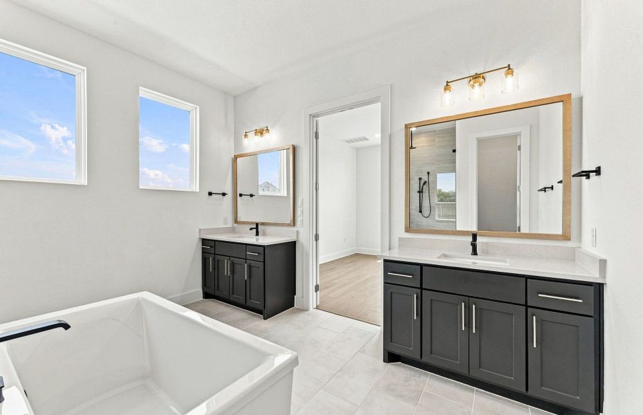 Furnished interior view inside a new home in Kuempel Estates, Pflugerville (Image 6).
