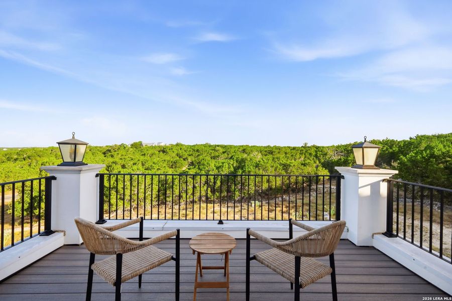 Exterior details and patio area of a home in , Boerne (Image 4).