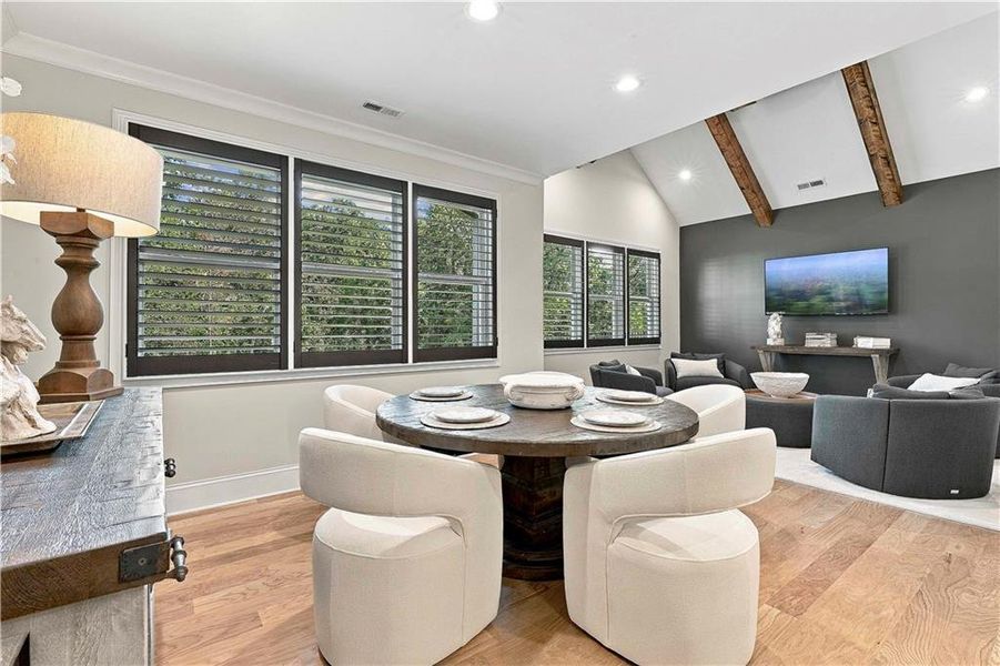 Furnished interior view inside a new home in , Newnan (Image 43).