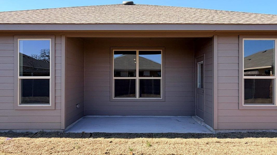 Exterior details and patio area of a home in Lankford Farms, Cleburne (Image 2). Exterior details and patio area of a home in Lankford Farms, Cleburne (Image 2).