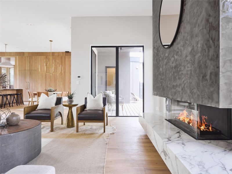 Furnished interior view inside a new home in , Austin (Image 15). Furnished interior view inside a new home in , Austin (Image 15).