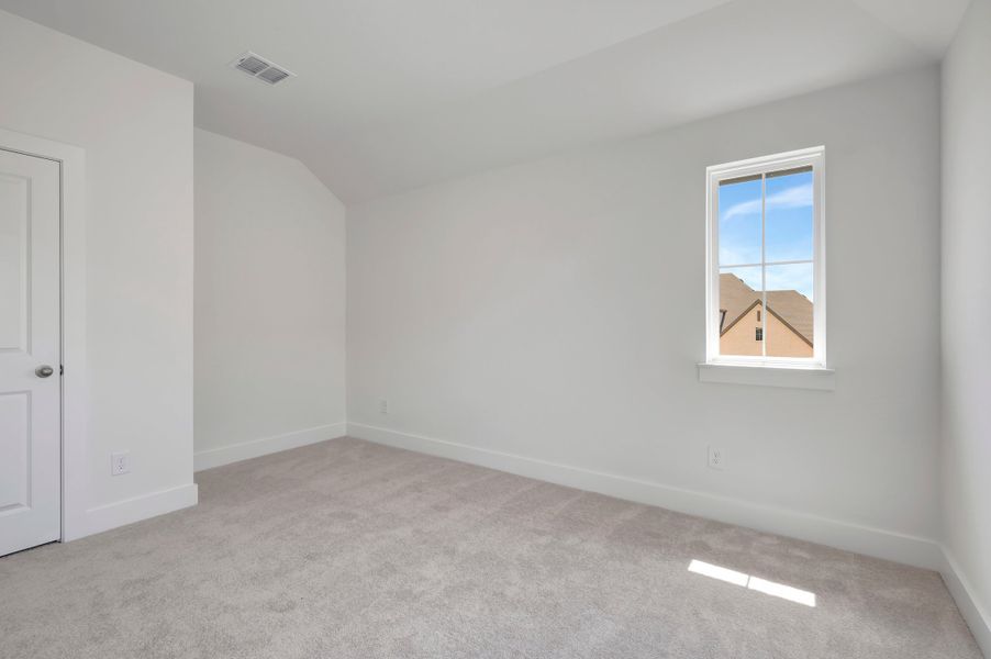 Spacious, unfurnished interior of a new home in LaPrelle, Haslet (Image 26). Spacious, unfurnished interior of a new home in LaPrelle, Haslet (Image 26).
