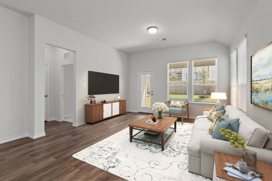 Representative furnished interior of a home built from the Barrett by Pulte Homes in Horizon Ridge, San Antonio (Image 12). Representative furnished interior of a home built from the Barrett by Pulte Homes in Horizon Ridge, San Antonio (Image 12).