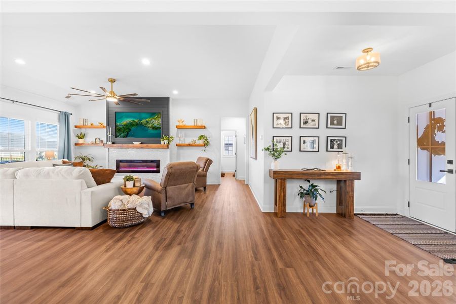 Furnished interior view inside a new home in , Salisbury (Image 17).