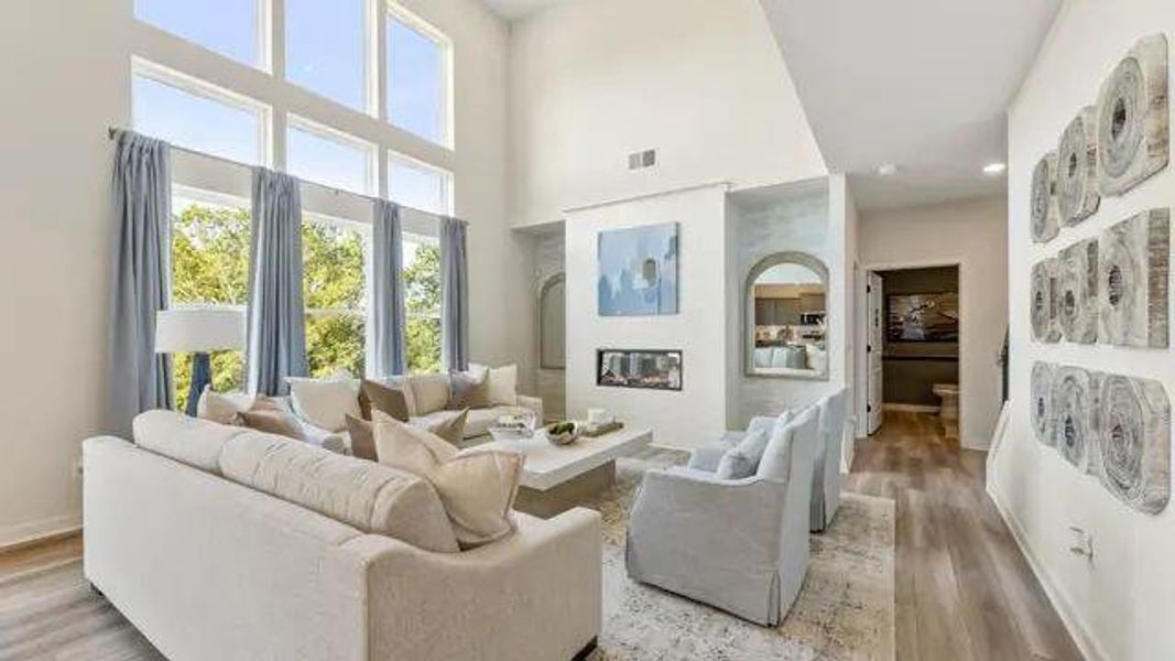 Furnished interior view inside a new home in Parkview Estates, Atlanta (Image 7).