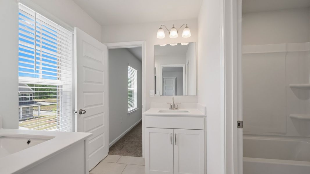 Furnished interior view inside a new home in Evergreen Crossing, Locust Grove (Image 10). Furnished interior view inside a new home in Evergreen Crossing, Locust Grove (Image 10).