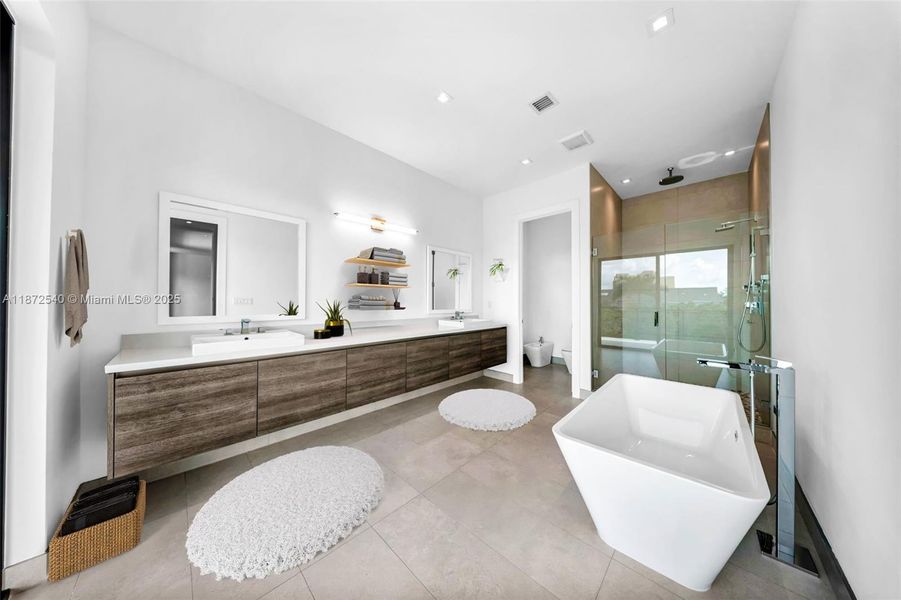 Furnished interior view inside a new home in , Weston (Image 16).