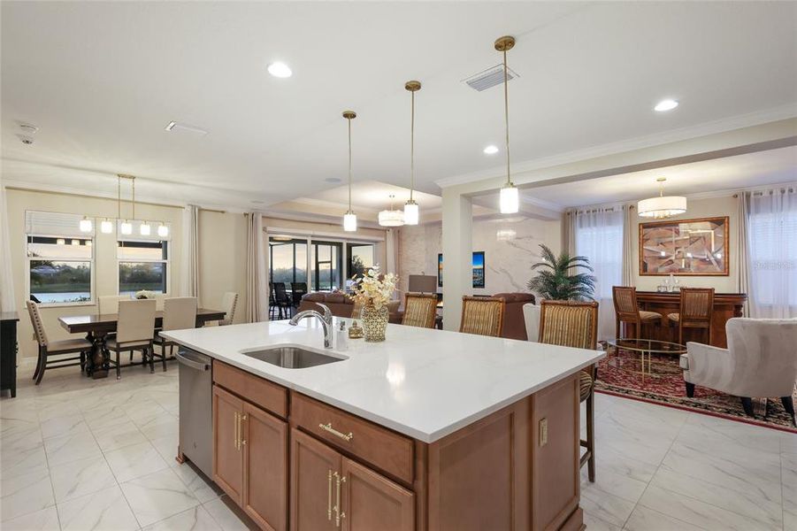 Furnished interior view inside a new home in , Bradenton (Image 39).