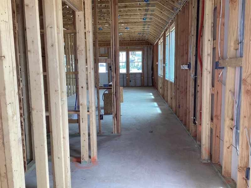 In-progress construction of a new home in Lariat, Liberty Hill, TX (Image 7).