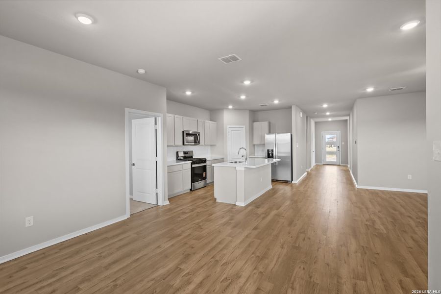 Spacious, unfurnished interior of a new home in Garden Grove, San Antonio (Image 32). Spacious, unfurnished interior of a new home in Garden Grove, San Antonio (Image 32).