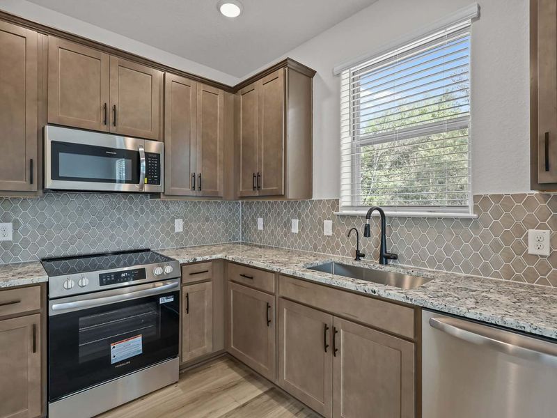 Representative furnished interior of a home built from the The Florence B by Davidson Homes LLC in Cedar Heights, San Antonio (Image 7).