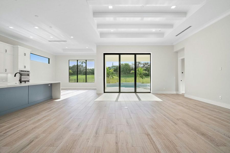 Representative unfurnished interior of a home built from the Alessia 58 by GHO Homes in Tesoro Club, Port St. Lucie (Image 33).
