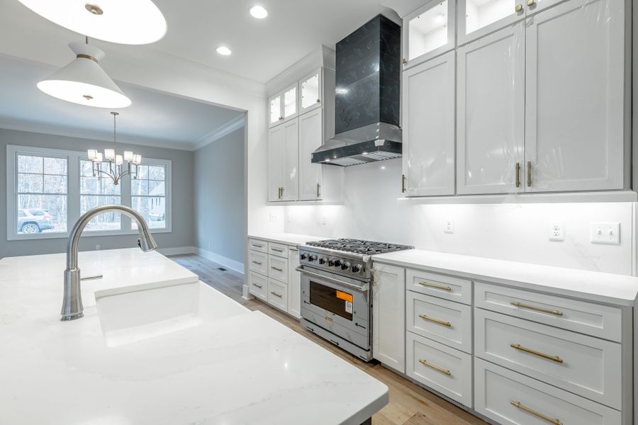 Representative furnished interior of a home built from the Carolina B by Riverstone Construction, LLC in River Gorge Ranch, River Gorge Ranch (Image 8).