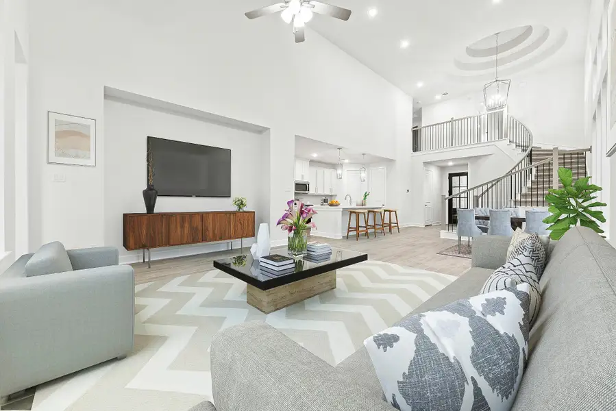 Virtually staged representative photo. Home under construction. Design selections and colors may vary.