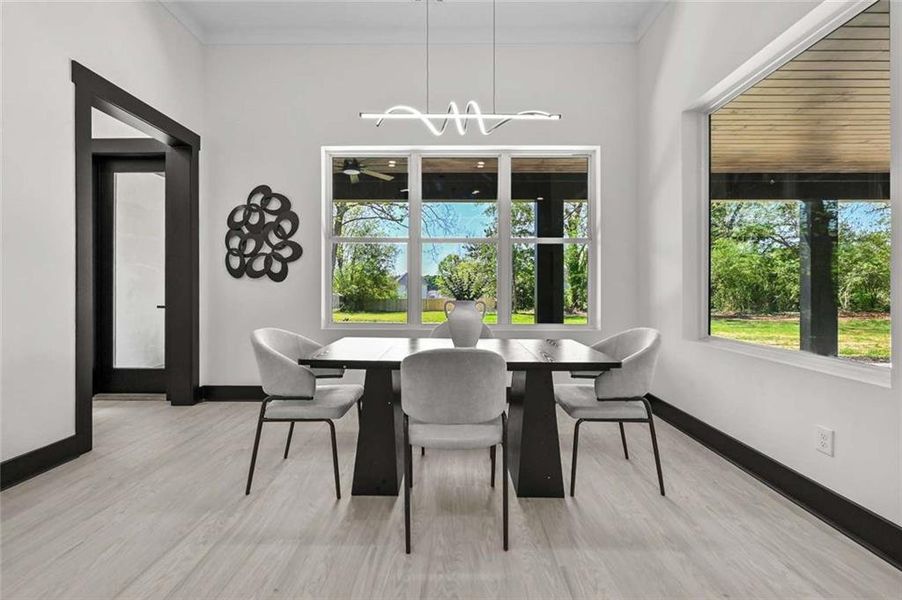 Furnished interior view inside a new home in , Lithonia (Image 4). Furnished interior view inside a new home in , Lithonia (Image 4).