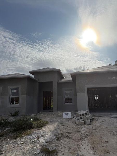 In-progress construction of a new home in , North Port, FL (Image 17).