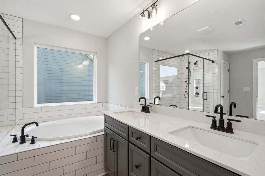 Furnished interior view inside a new home in Waterford Commons, Rock Hill (Image 13). Furnished interior view inside a new home in Waterford Commons, Rock Hill (Image 13).