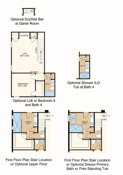 2D floor plan layout of this home in Headwaters at Lofton Creek, Yulee, FL (Image 4). 2D floor plan layout of this home in Headwaters at Lofton Creek, Yulee, FL (Image 4).