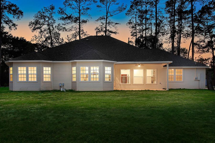 Exterior details and patio area of a home in , Magnolia (Image 18).