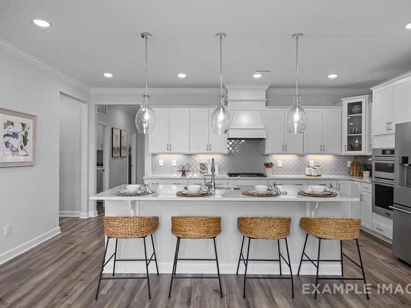 Furnished interior view inside a new home in Tobacco Road, Angier (Image 11).