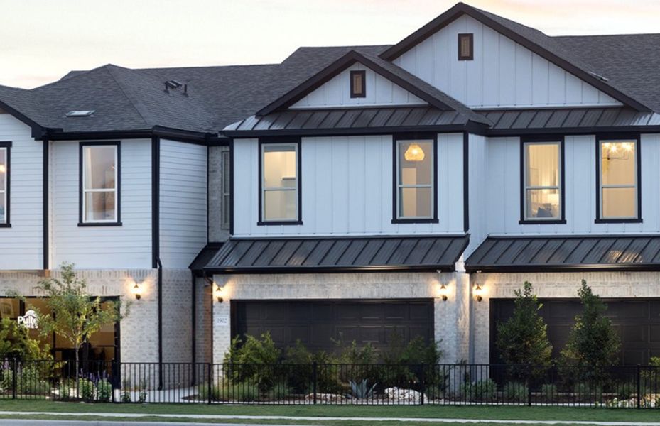 Representative exterior photo of a completed home built from the Duncan by Pulte Homes in Whitestone Preserve, Cedar Park, TX (Image 16).