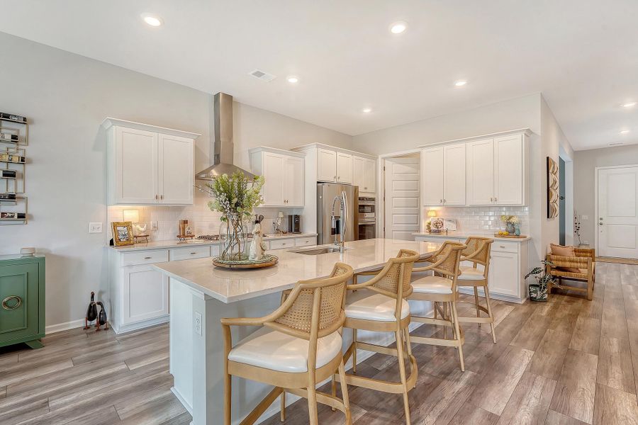 Furnished interior view inside a new home in Horizons at Summers Corner | 55+: The Estates, Summerville (Image 60).