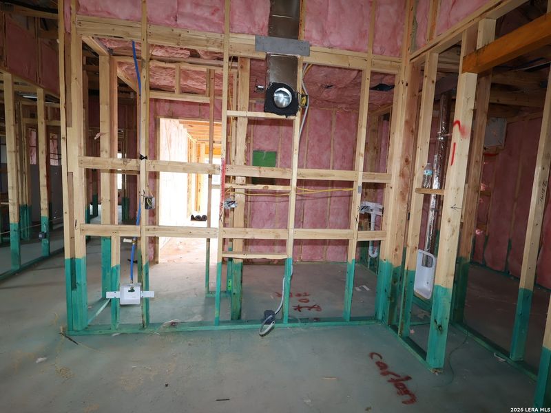 In-progress construction of a new home in Meadows at Clear Springs, New Braunfels, TX (Image 20).