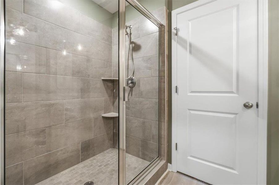 Close-up of interior finishes inside a home in Brooks at Riverview Landing, Smyrna (Image 18).
