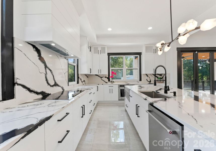 Furnished interior view inside a new home in , Statesville (Image 30).