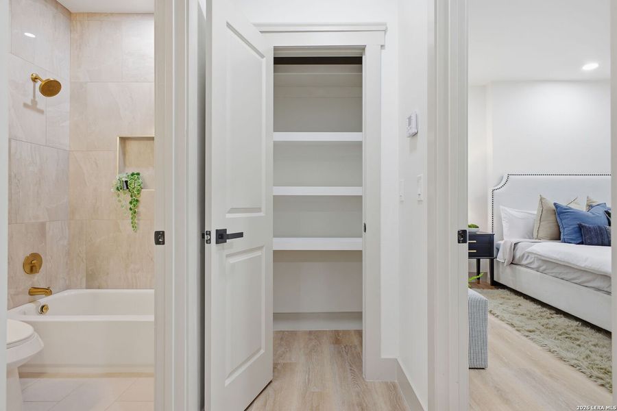 Furnished interior view inside a new home in , San Antonio (Image 6).