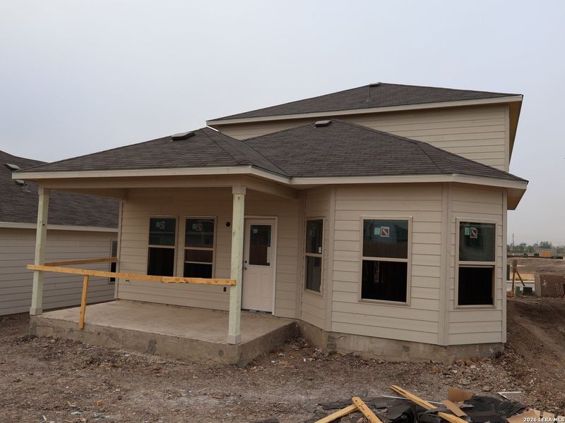 In-progress construction of a new home in Paloma Park, Converse, TX (Image 40).