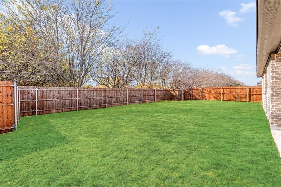 Exterior details and patio area of a home in Maplewood, Glenn Heights (Image 26).