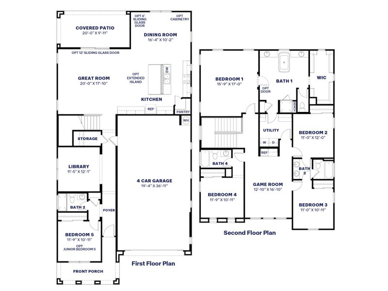 2D floor plan layout of this home in Aloravita, Peoria, AZ (Image 2). 2D floor plan layout of this home in Aloravita, Peoria, AZ (Image 2).
