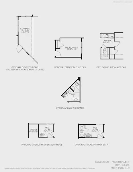 2D floor plan layout for the Promenade by Epcon Communities in The Villas at Pinewood, Asheboro, NC (Image 26). 2D floor plan layout for the Promenade by Epcon Communities in The Villas at Pinewood, Asheboro, NC (Image 26).