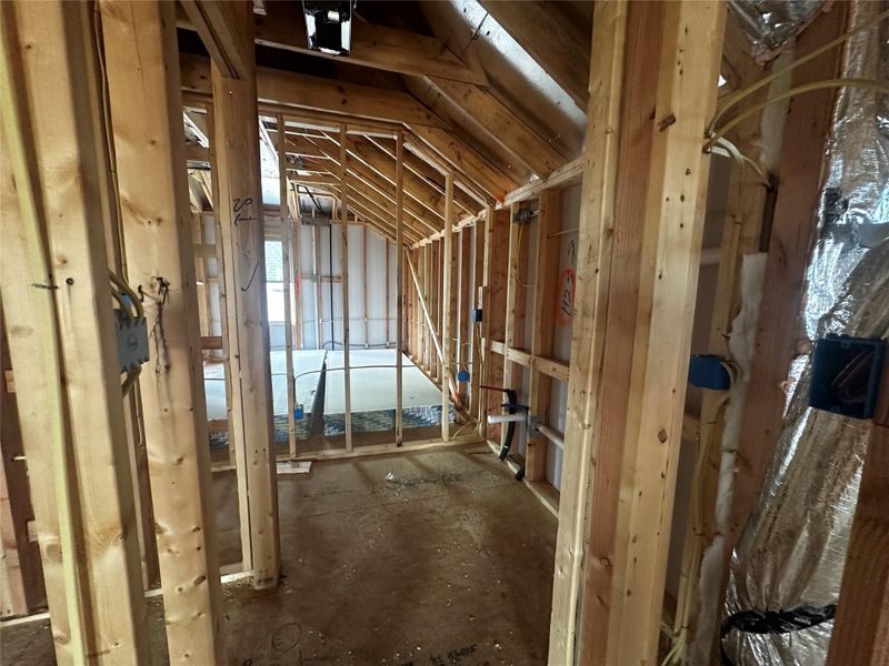 In-progress construction of a new home in Berry Creek Highlands, Georgetown, TX (Image 19).