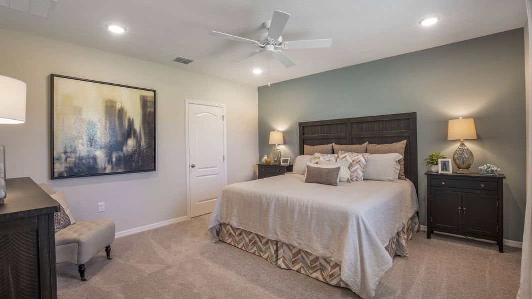 Representative furnished interior of a home built from the Victoria by Maronda Homes in Malabar Springs, Palm Bay (Image 11).