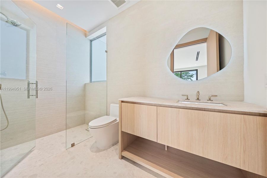 Furnished interior view inside a new home in , Miami (Image 6).